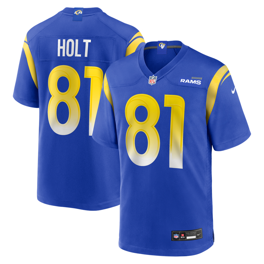 Torry Holt Los Angeles Rams Game Retired Player Jersey - Royal