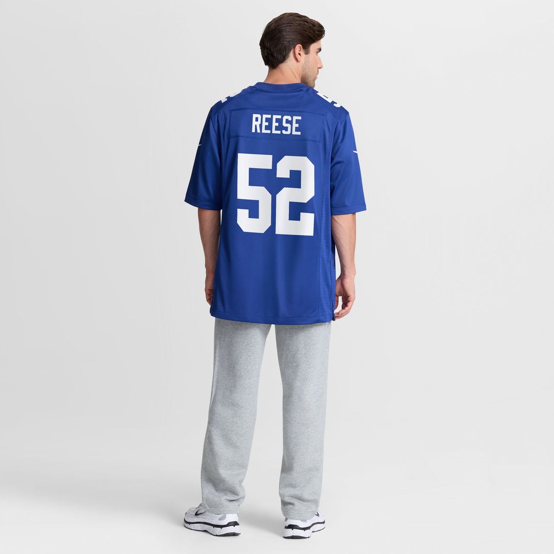 Arvell Reese New York Giants Team Game Jersey - Royal