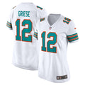 Bob Griese Miami Dolphins Women's Retired Player Jersey - White