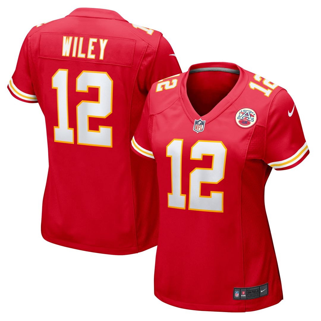 Jared Wiley Kansas City Chiefs Women's Game Jersey - Red