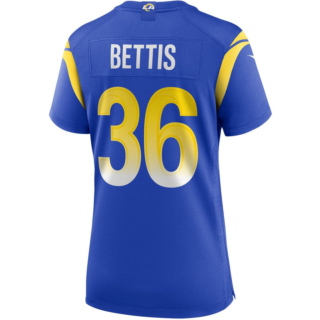 Jerome Bettis Los Angeles Rams Women's Game Retired Player Jersey - Royal