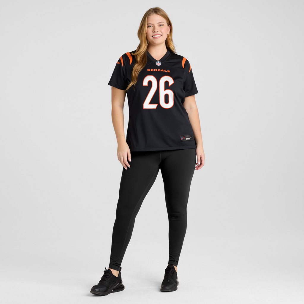 Ja'Sir Taylor Cincinnati Bengals Women's Team Game Jersey - Black