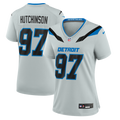 Aidan Hutchinson Detroit Lions Women's 2026 Rivalries Collection Game Jersey - Silver