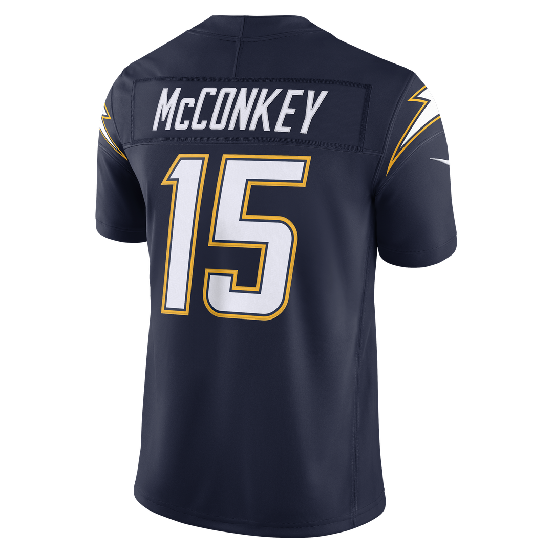 Ladd McConkey Los Angeles Chargers Team Vapor F.U.S.E. Stitched Limited Jersey - Powder Blue