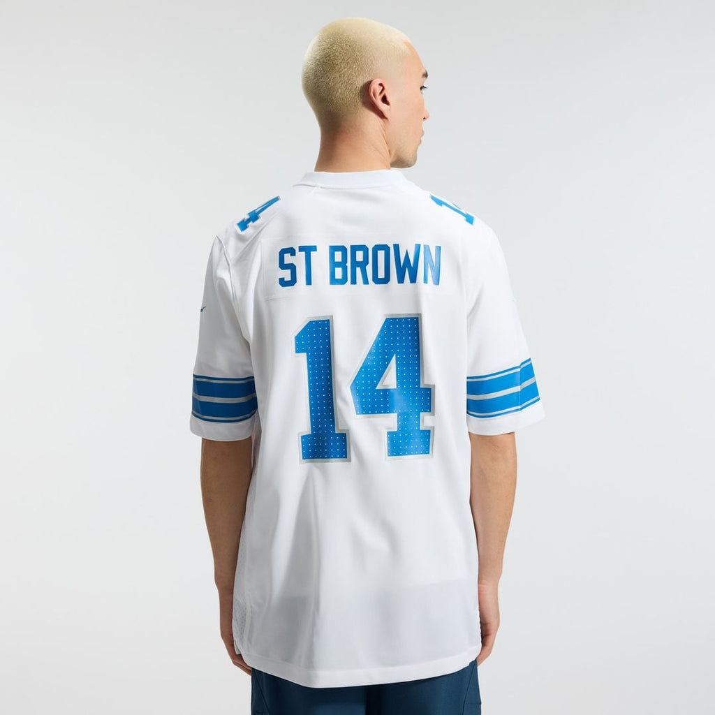 Amon - Ra St. Brown Detroit Lions Game Jersey - White