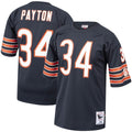 Walter Payton Chicago Bears 1985 Authentic Throwback Retired Player Jersey - Navy