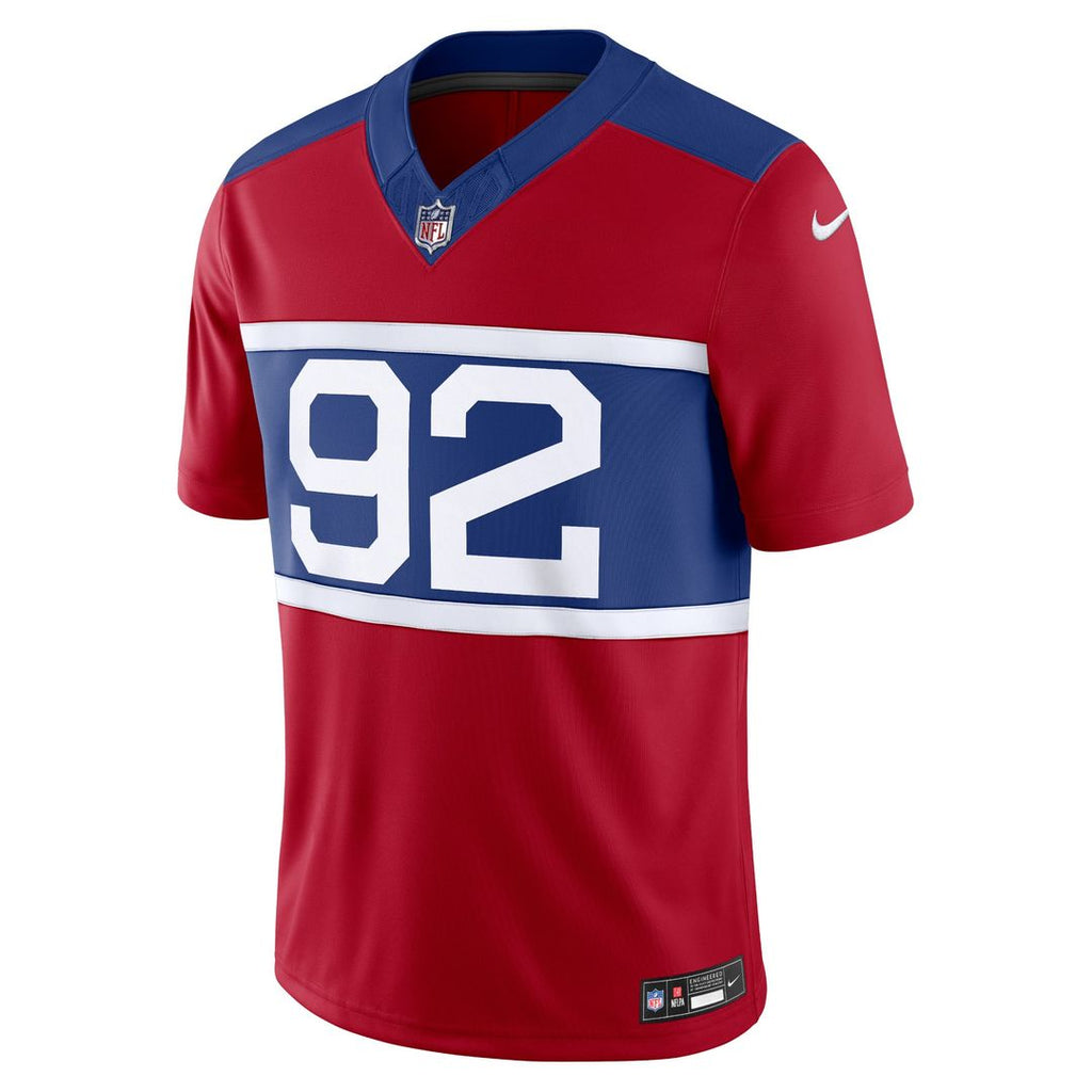 Michael Strahan New York Giants Alternate Vapor F.U.S.E. Retired Player Limited Jersey - Century Red