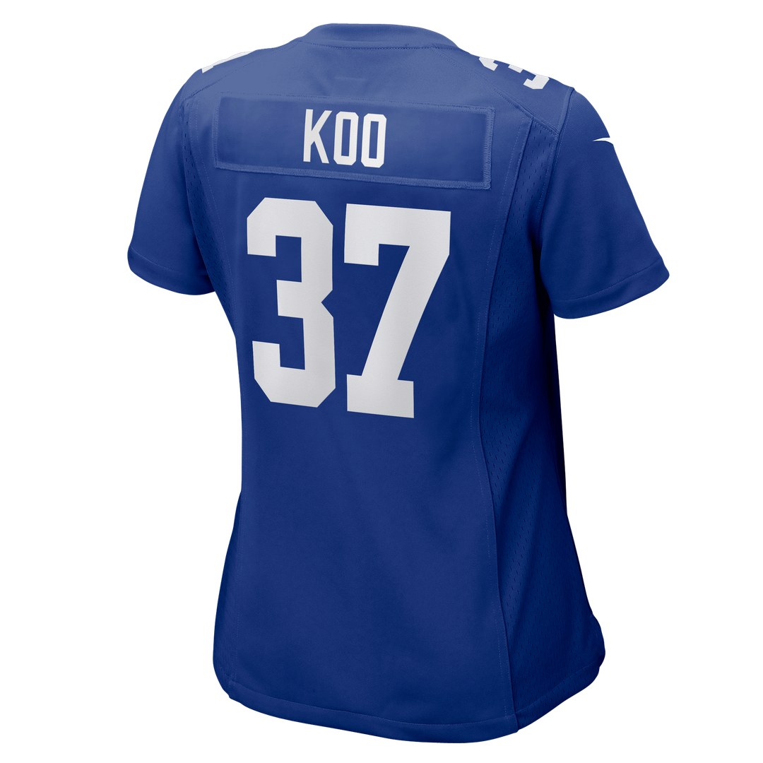 Younghoe Koo New York Giants Women's Team Game Jersey - Royal