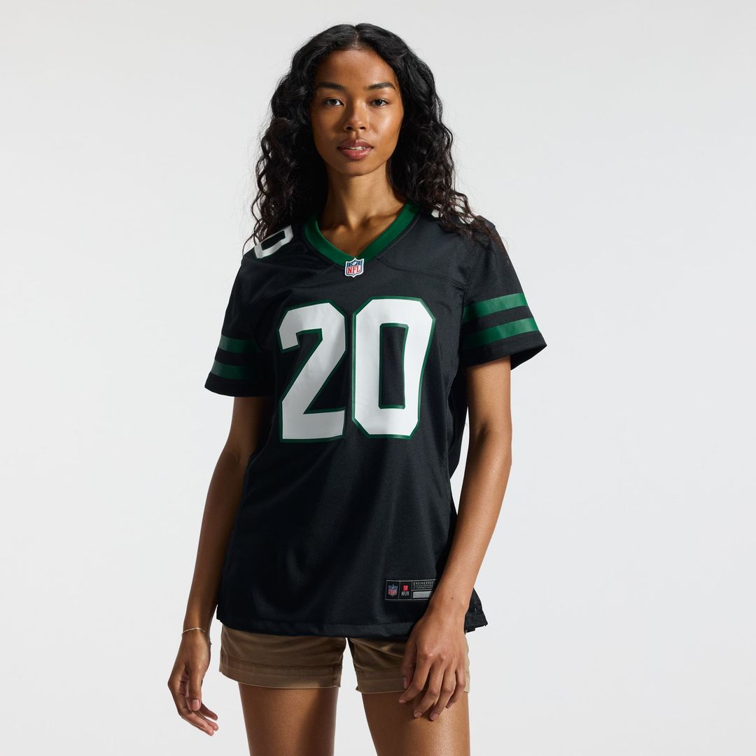 Breece Hall New York Jets Women's Alternate Game Jersey - Legacy Black