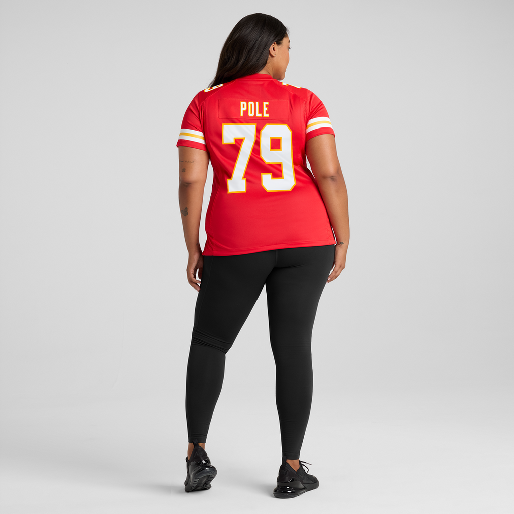 Esa Pole Kansas City Chiefs Women's Team Game Jersey - Red