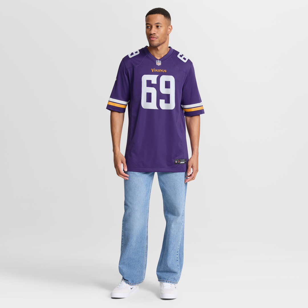Jared Allen Minnesota Vikings Retired Player Game Jersey - Purple