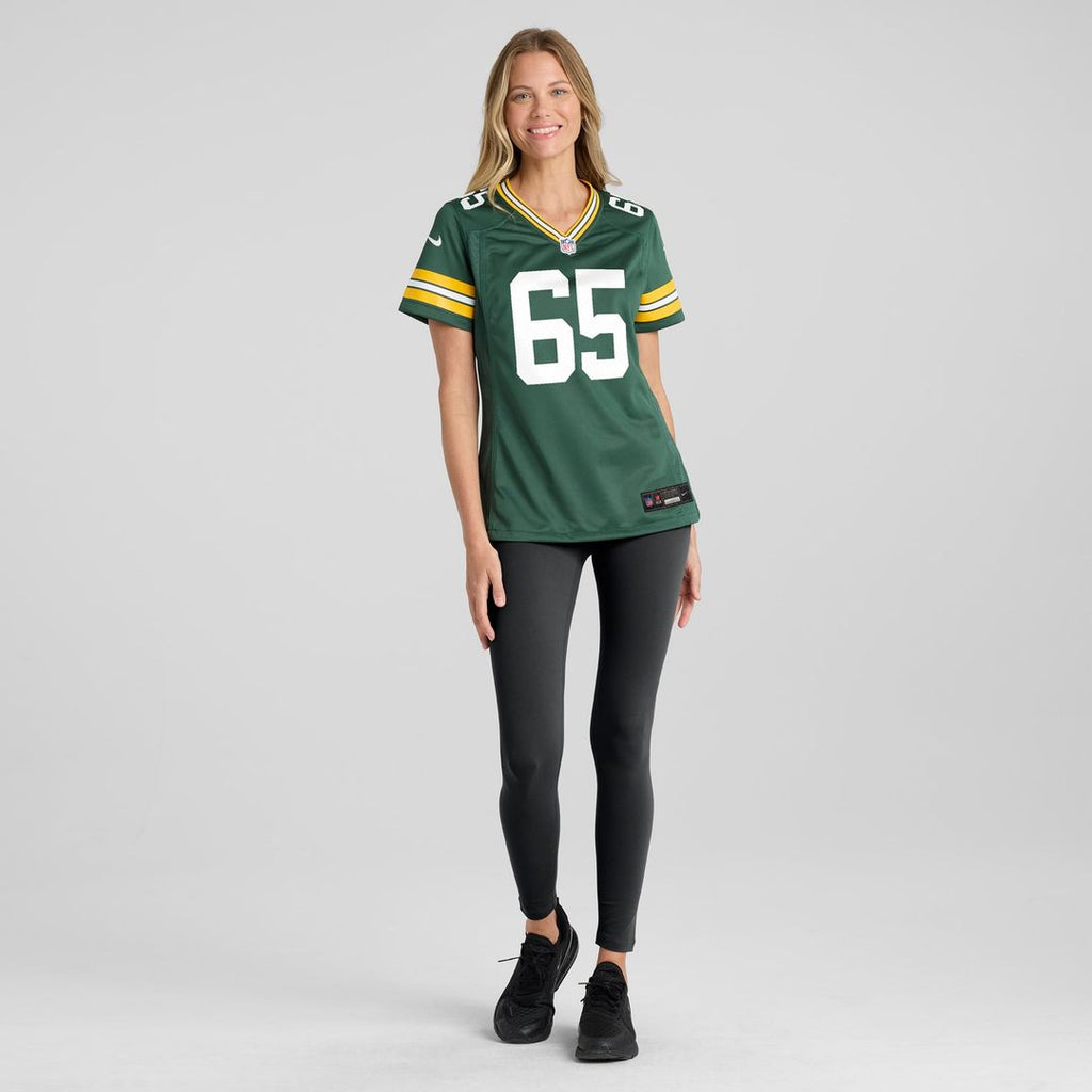 Aaron Banks Green Bay Packers Women's Team Game Jersey - Green