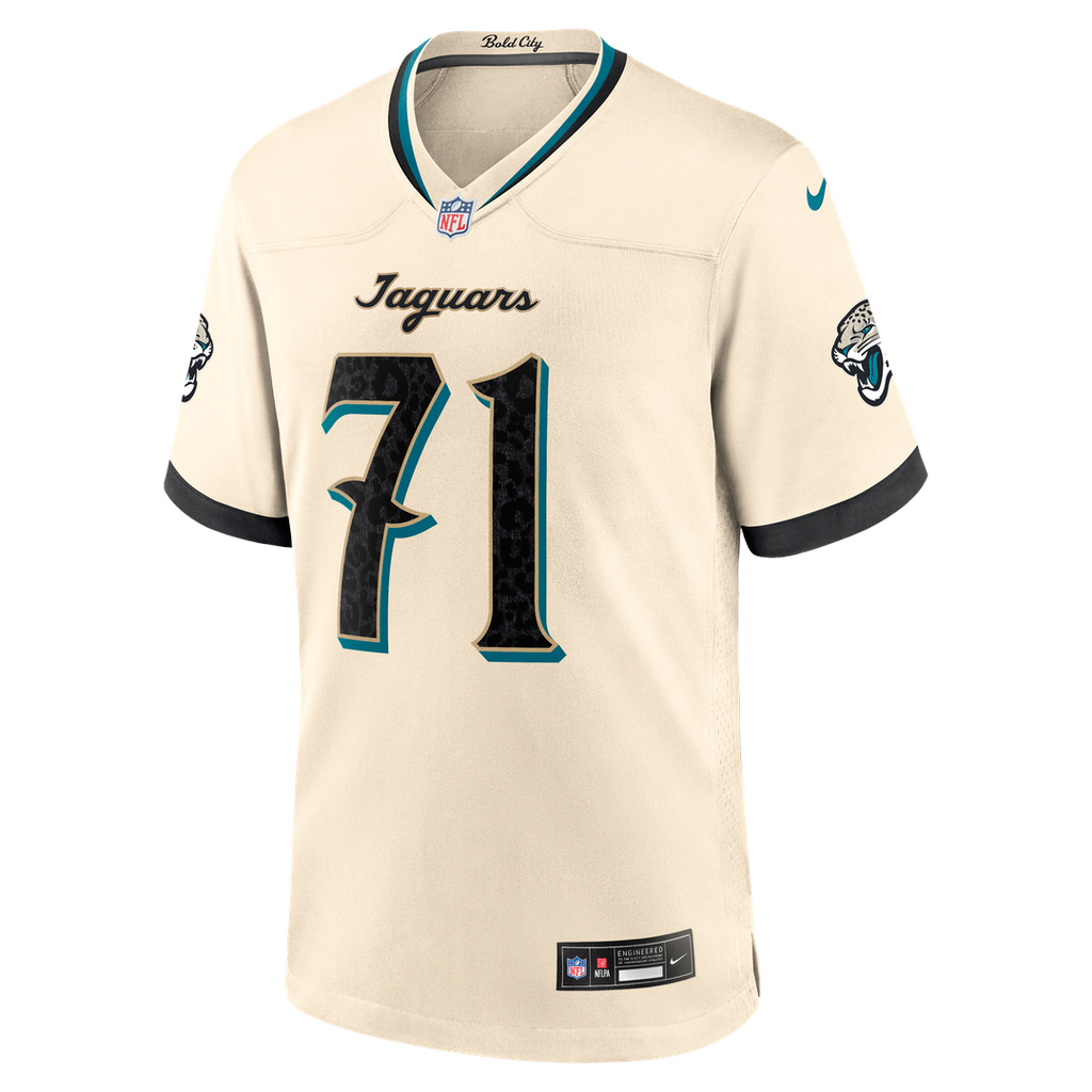 Tony Boselli Jacksonville Jaguars 2026 Rivalries Collection Game Jersey - Natural