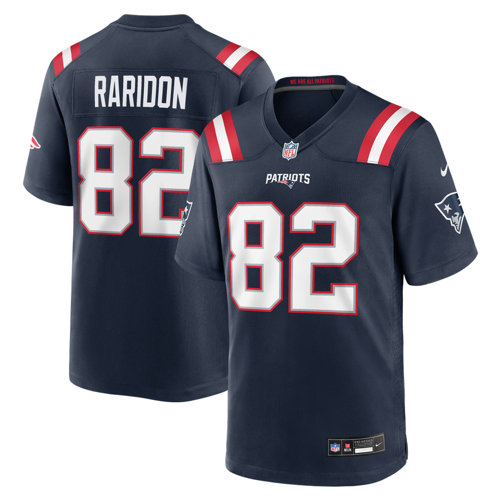 Eli Raridon New England Patriots Team Game Jersey - Navy