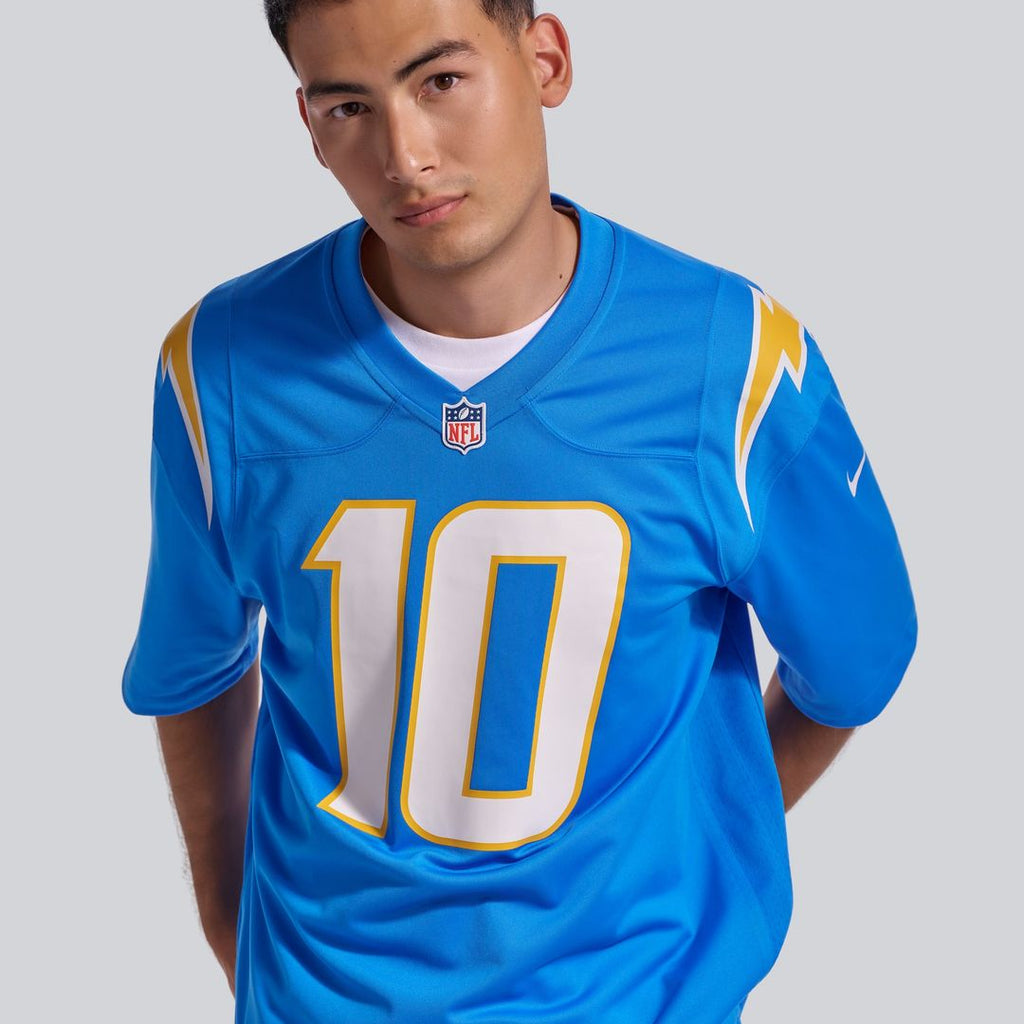 Justin Herbert Los Angeles Chargers Player Game Jersey - Powder Blue