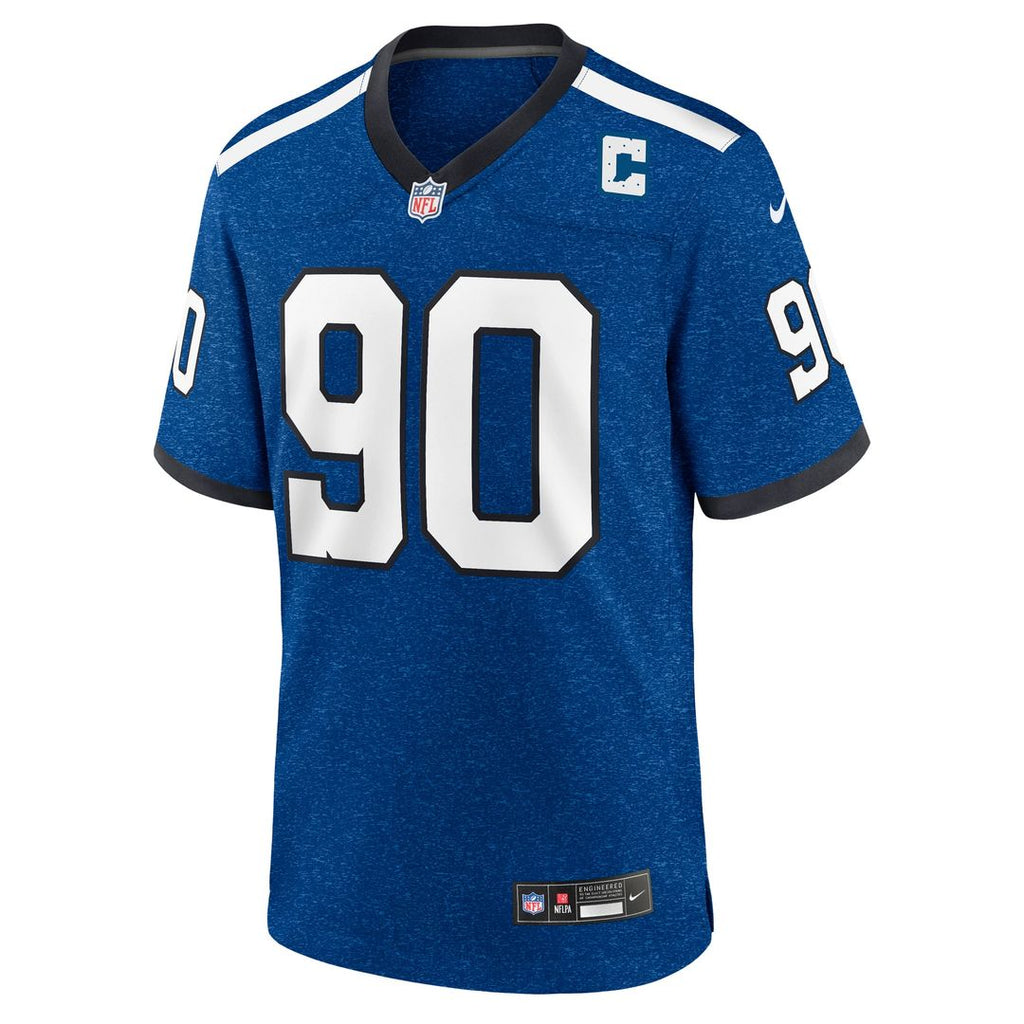 Grover Stewart Indianapolis Colts Game Jersey - Royal
