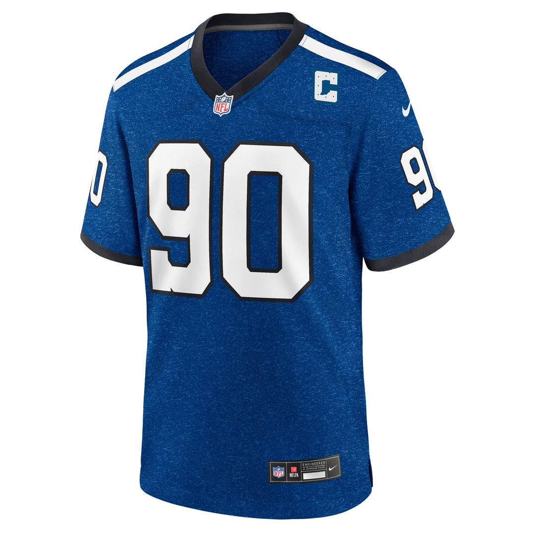Grover Stewart Indianapolis Colts Game Jersey - Royal
