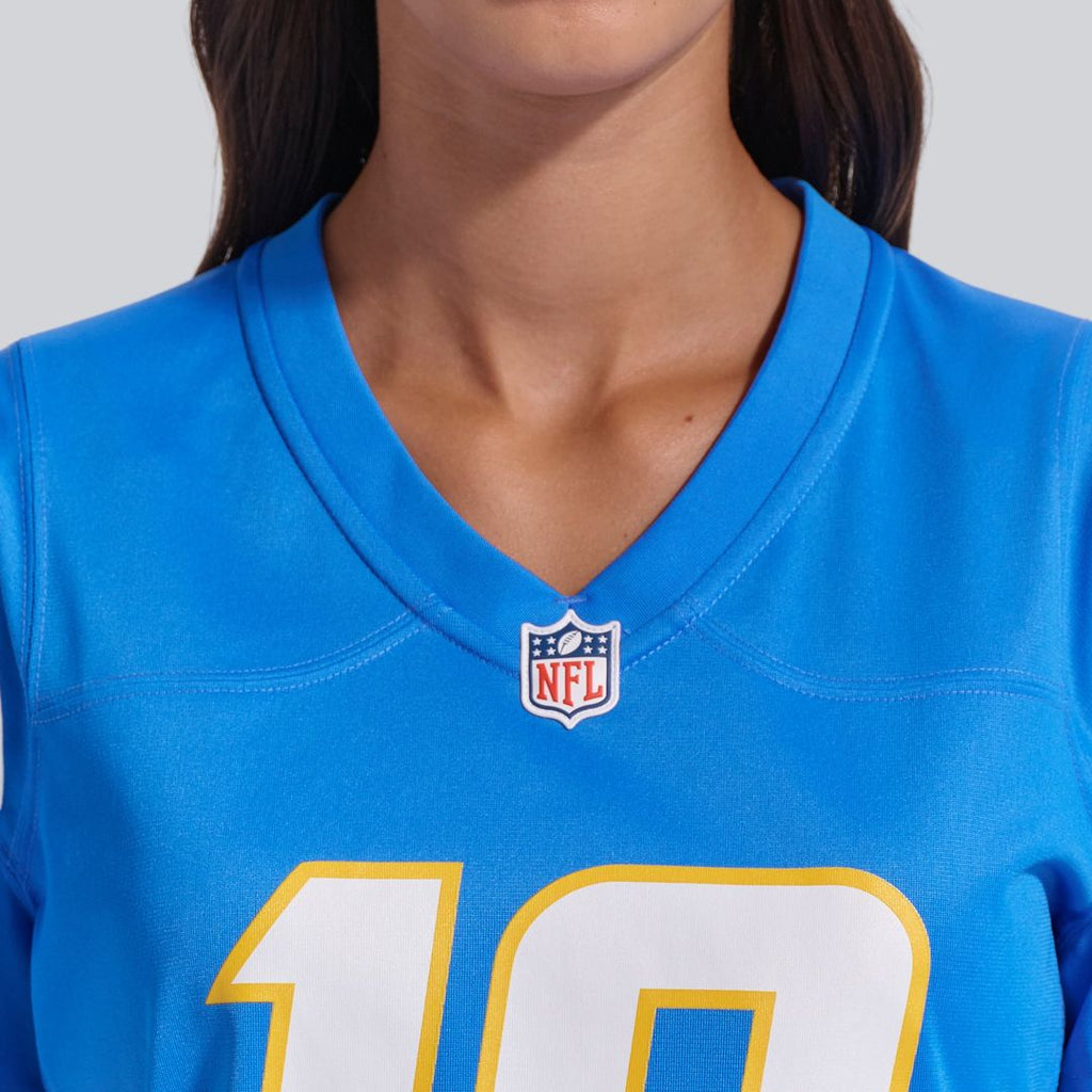 Justin Herbert Los Angeles Chargers Women's Player Game Jersey - Powder Blue