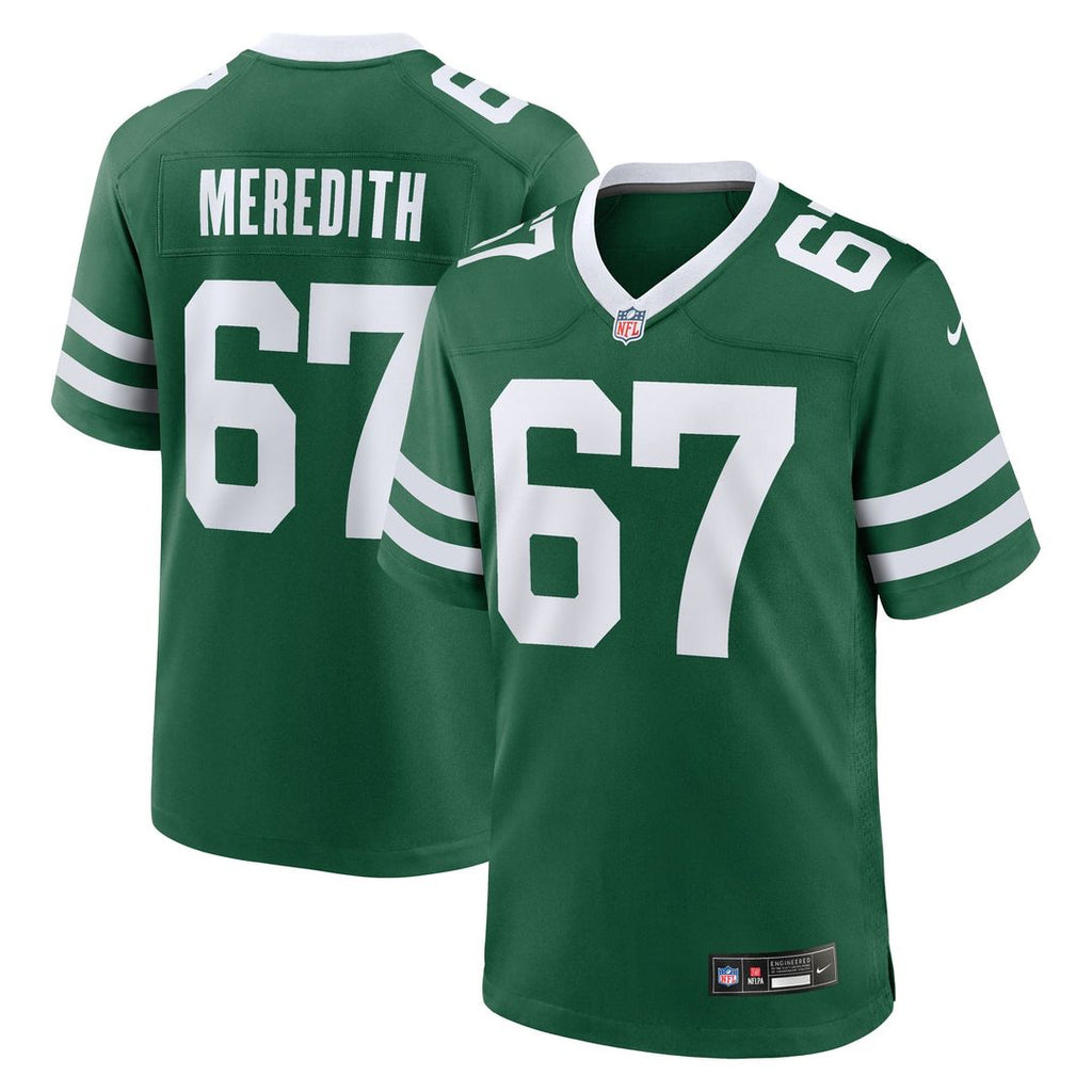 Jordan Meredith New York Jets Team Game Jersey - Legacy Green