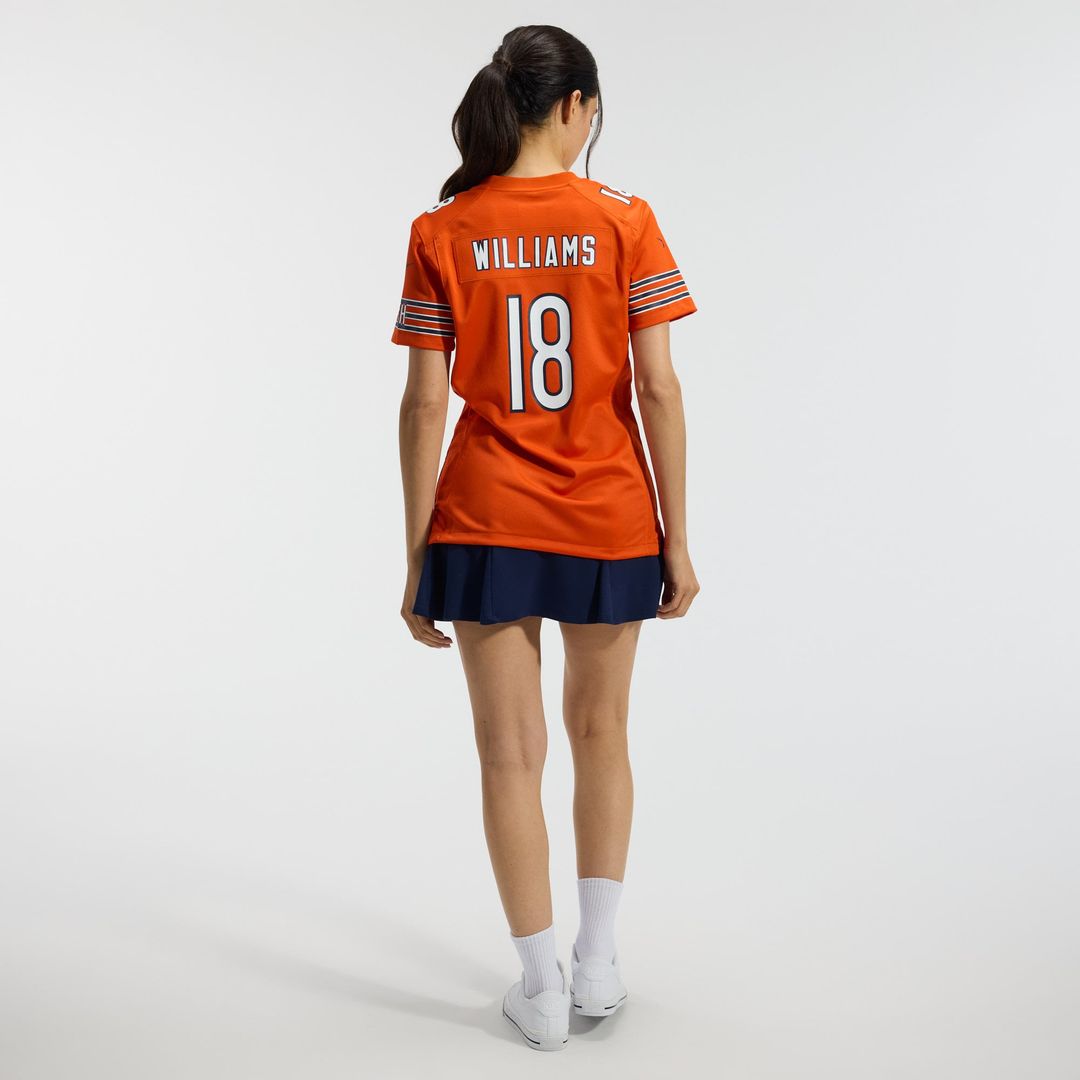 Caleb Williams Chicago Bears Women's Alternate Game Jersey - Orange