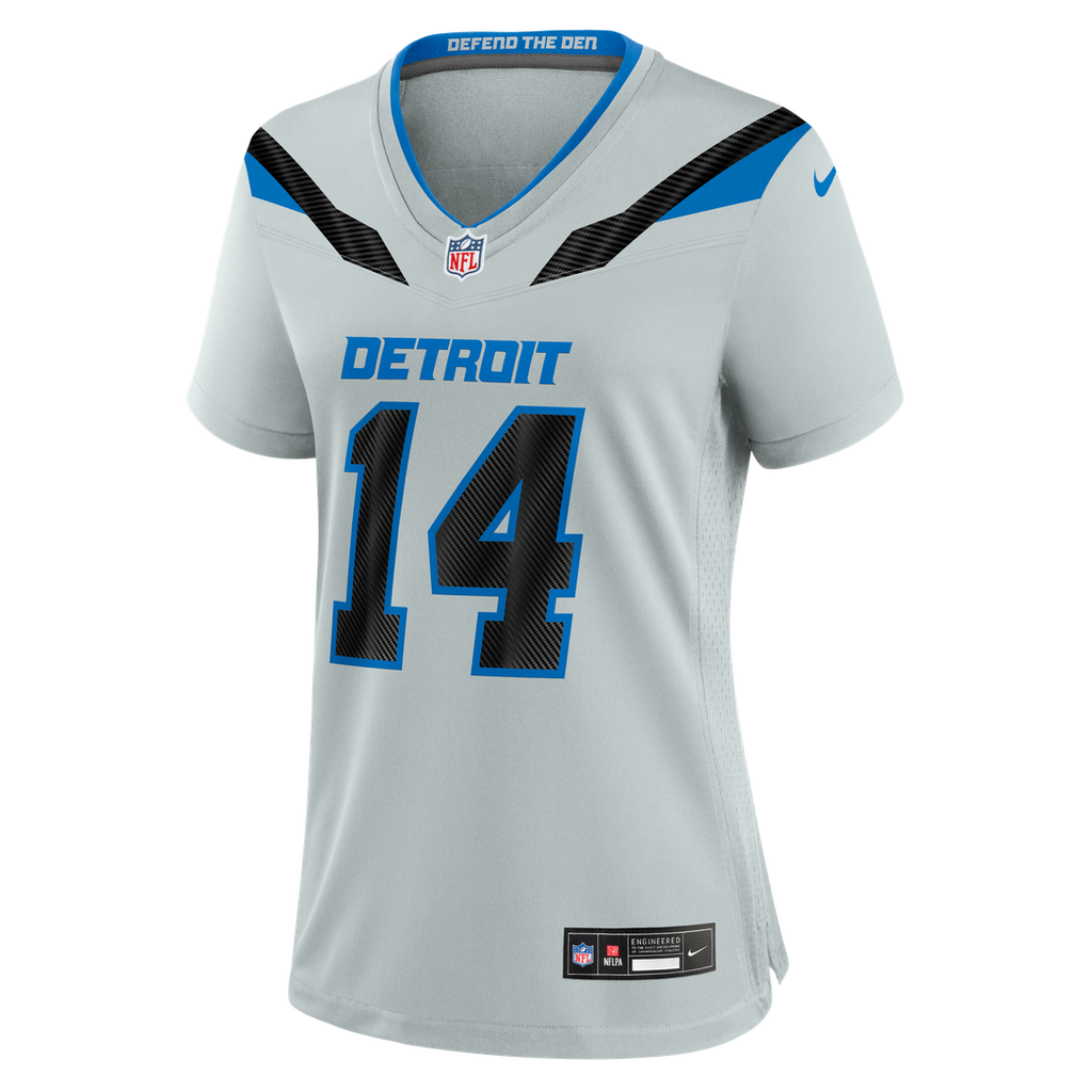 Amon - Ra St. Brown Detroit Lions Women's 2026 Rivalries Collection Game Jersey - Silver