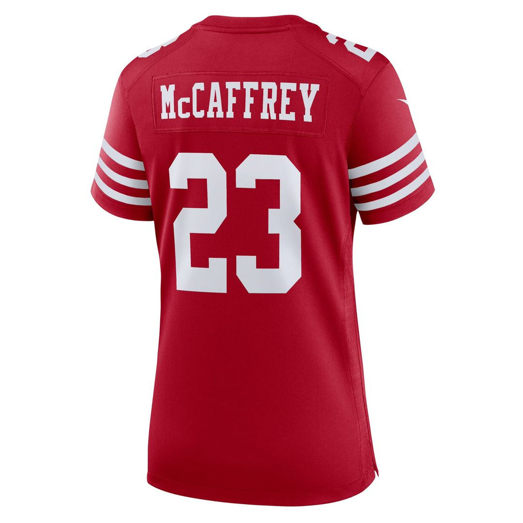 Christian McCaffrey San Francisco 49ers Women's Player Jersey - White