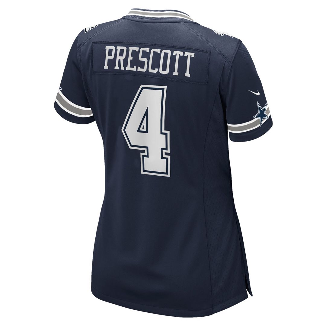 Dak Prescott Dallas Cowboys Women's Game Team Jersey - Navy