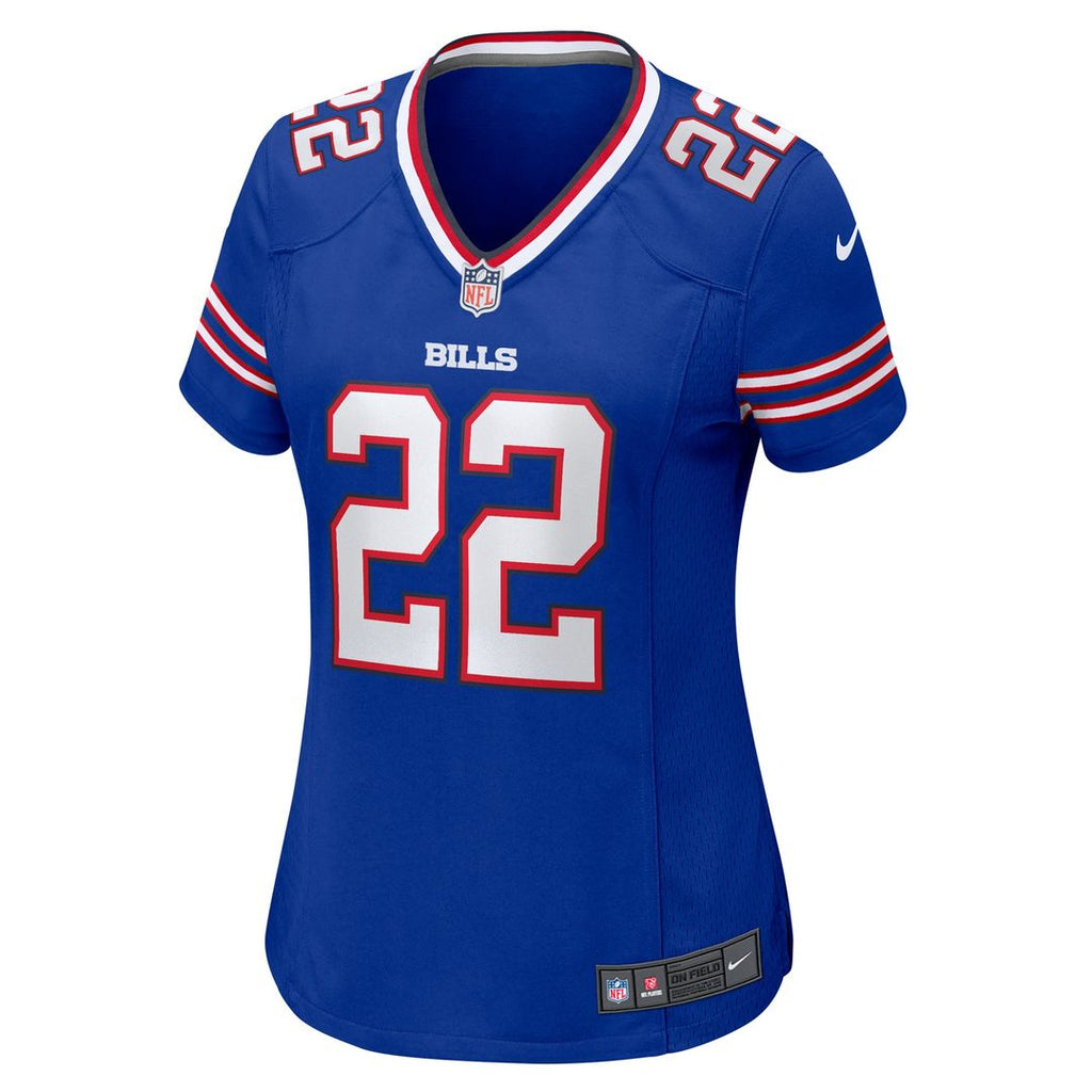 Damien Harris Buffalo Bills Women's Game Player Jersey - Royal