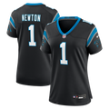 Cam Newton Carolina Panthers Women's Team Retired Game Jersey - Black