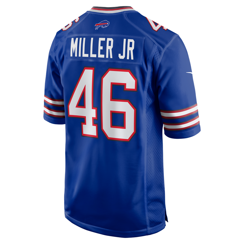 DJ Miller Jr. Buffalo Bills Team Game Jersey - Royal