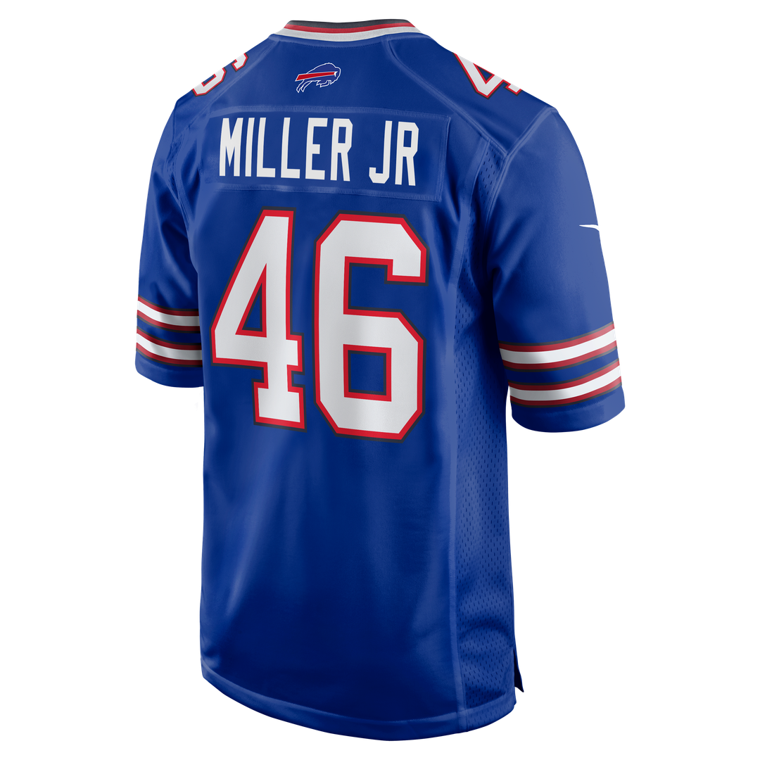 DJ Miller Jr. Buffalo Bills Team Game Jersey - Royal