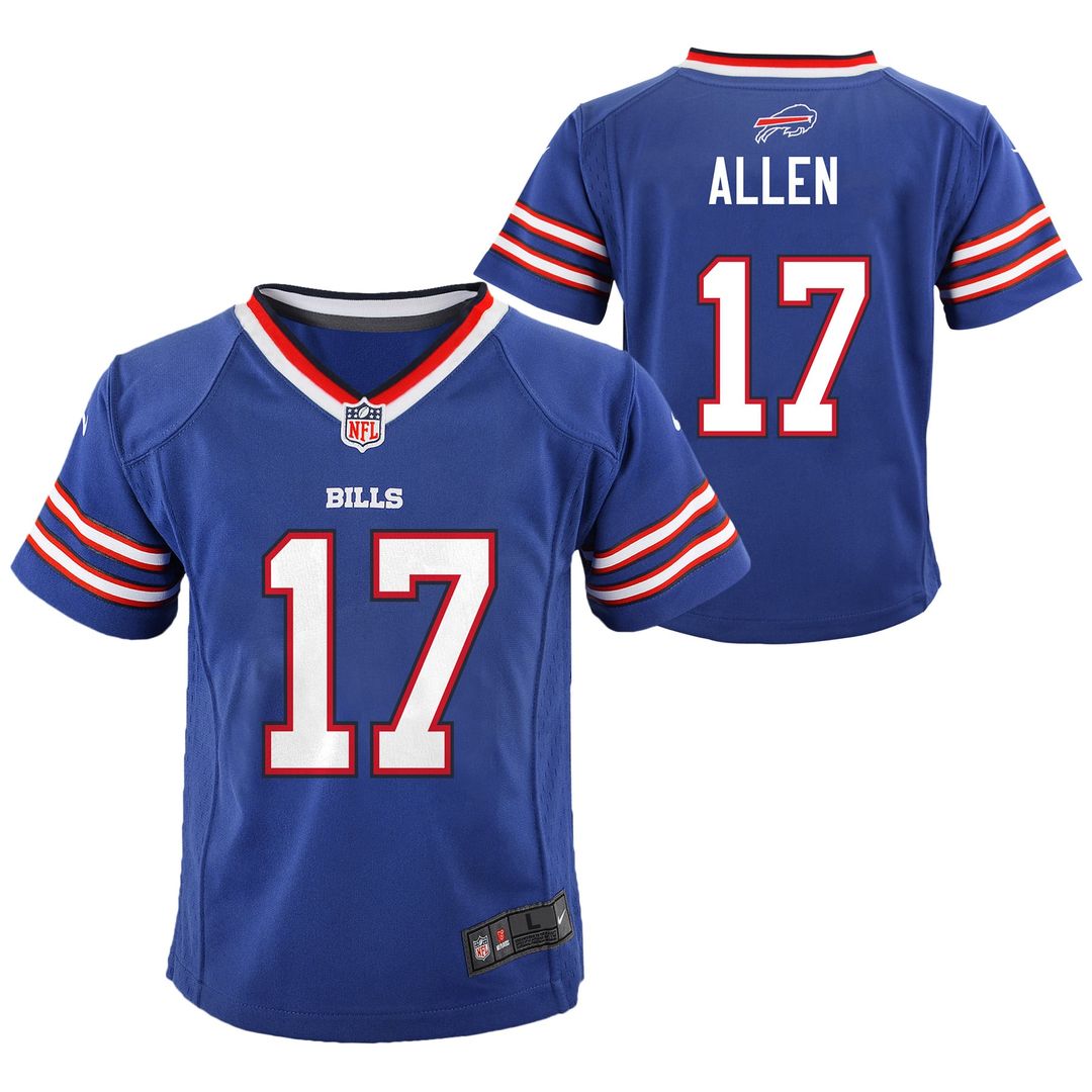 Josh Allen Buffalo Bills Preschool Game Jersey - Royal