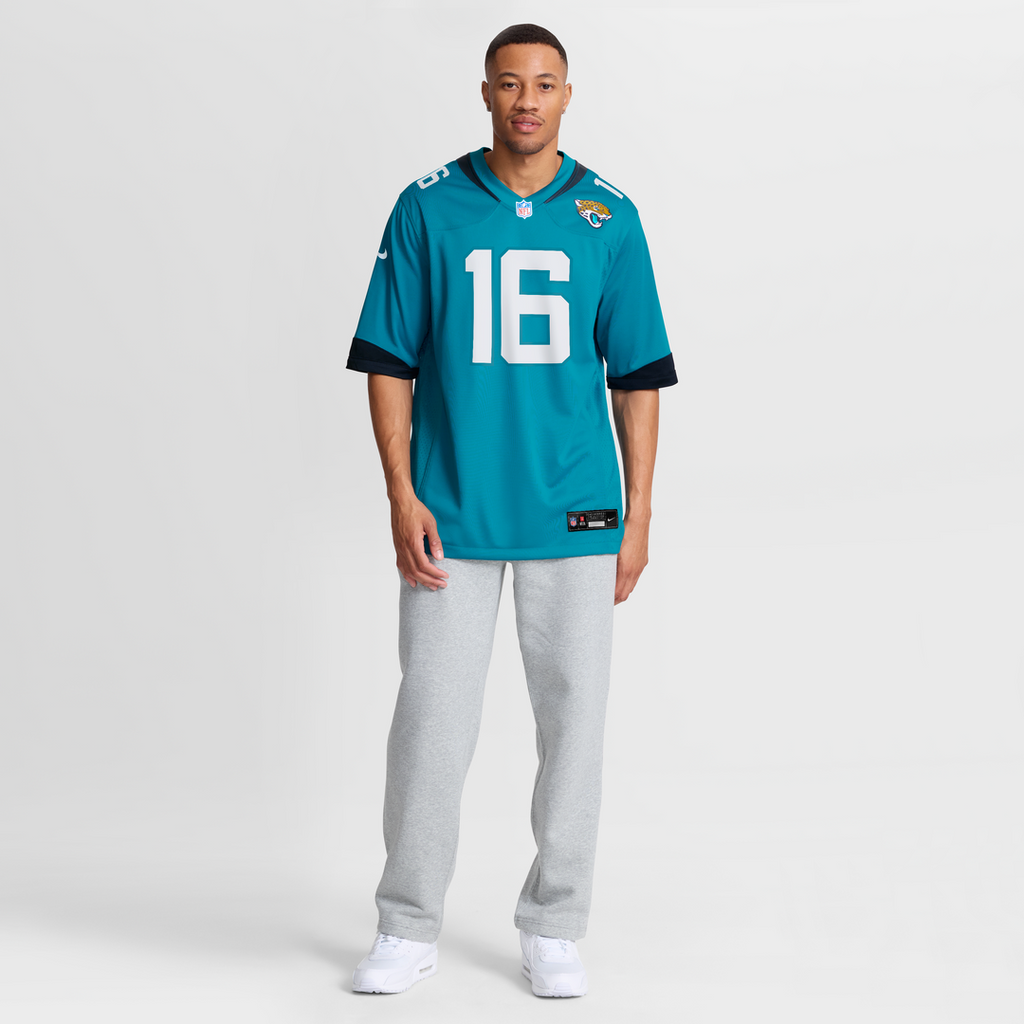 Trevor Lawrence Jacksonville Jaguars Game Jersey - Teal