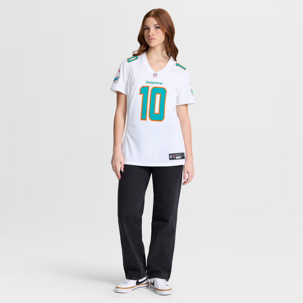 Jacob Rodriguez Miami Dolphins Women's Team Game Jersey - Aqua