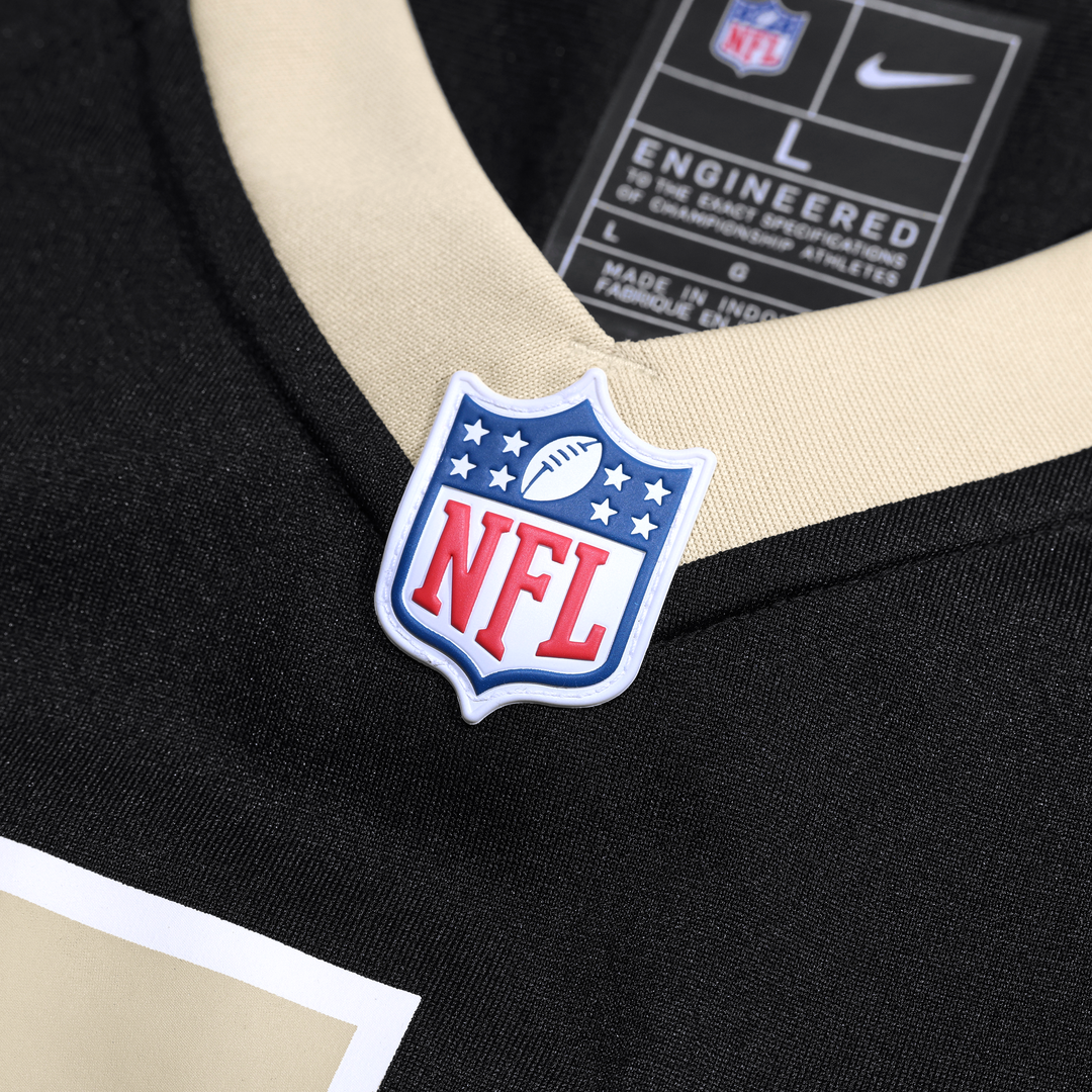 Rejzohn Wright New Orleans Saints Team Game Jersey - Black