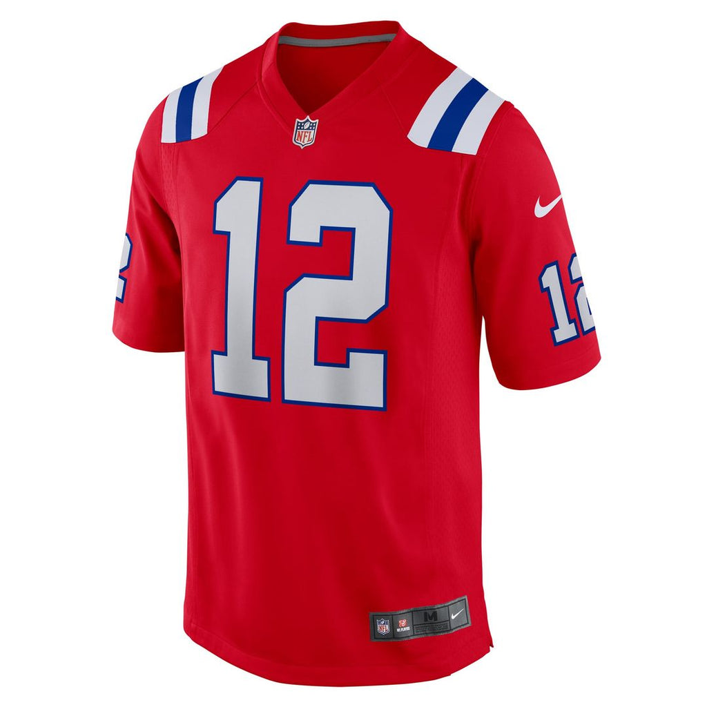 Tom Brady New England Patriots Retired Game Jersey - White