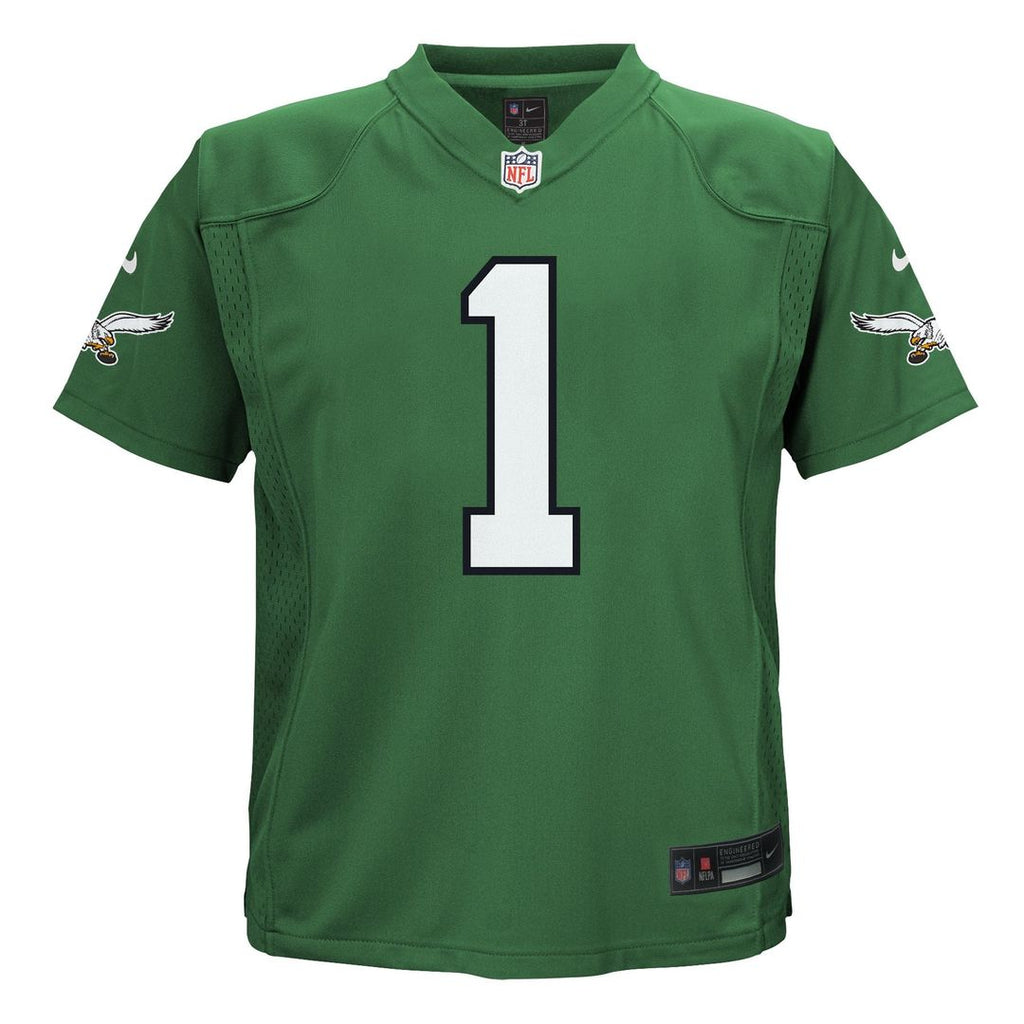 Jalen Hurts Philadelphia Eagles Infant Team Game Jersey - Midnight Green