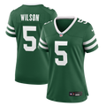 Garrett Wilson New York Jets Women's Game Jersey - Legacy Green