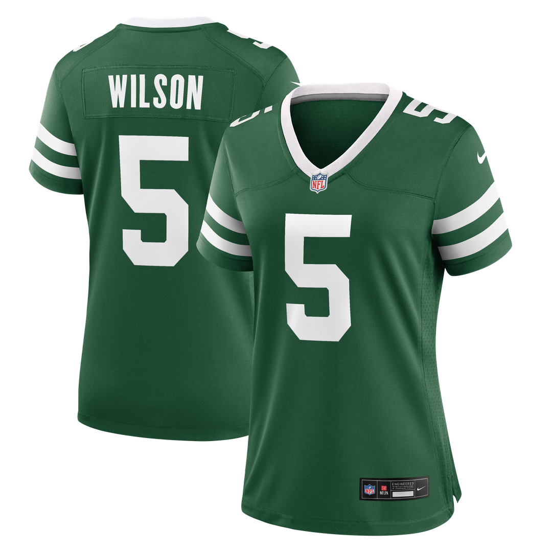 Garrett Wilson New York Jets Women's Game Jersey - Legacy White