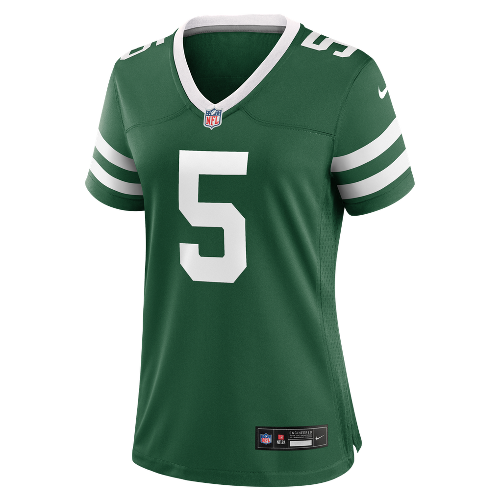 Garrett Wilson New York Jets Women's Game Jersey - Legacy Green