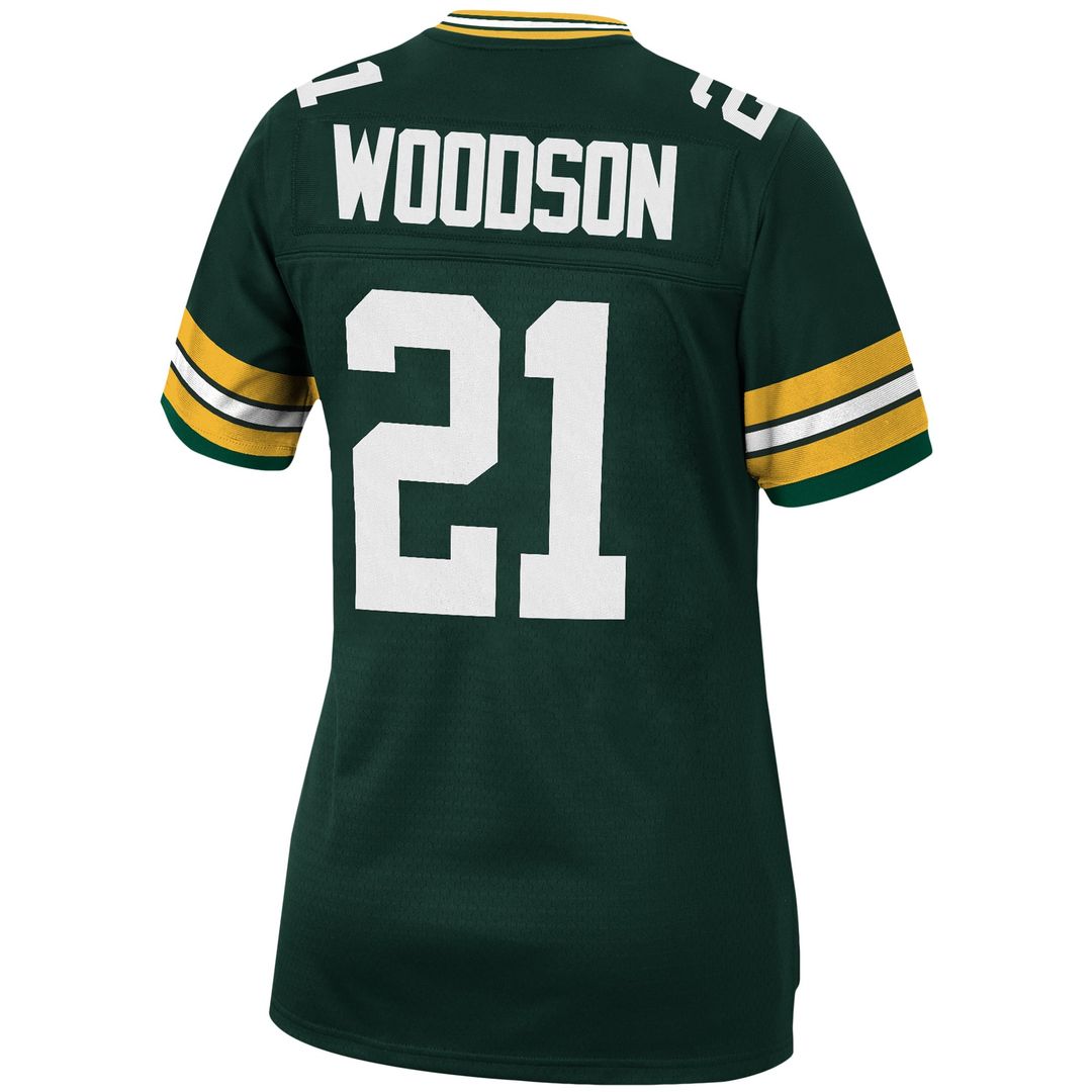 Charles Woodson Green Bay Packers Women's 2010 Legacy Replica Player Jersey - Green