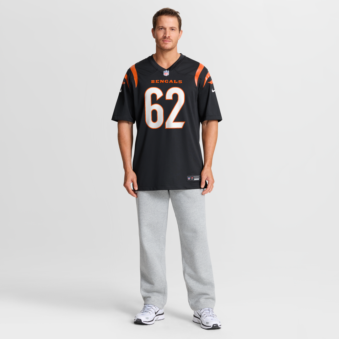 Brian Parker II Cincinnati Bengals Team Game Jersey - Black
