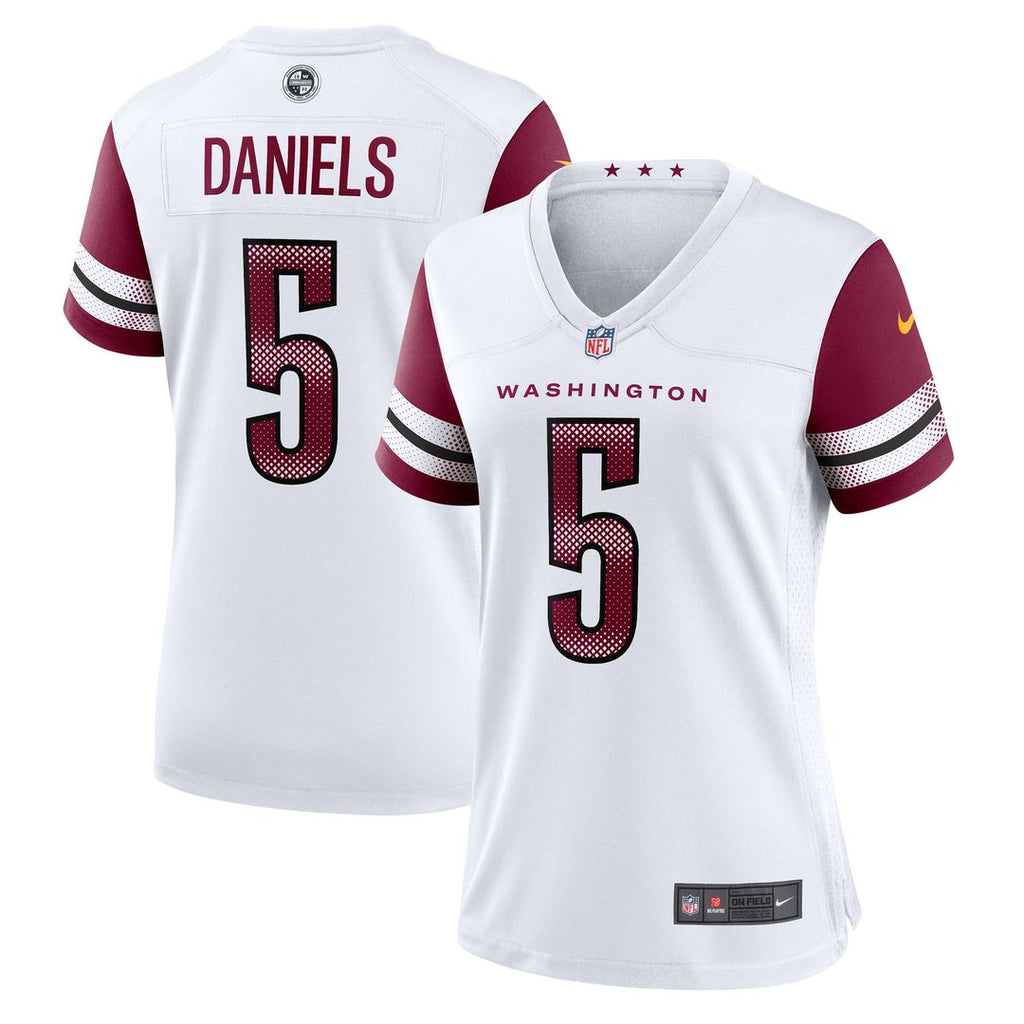 Jayden Daniels Washington Commanders Women's Game Jersey - White