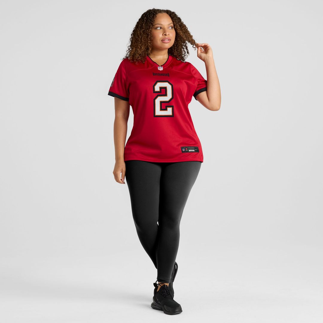 Emeka Egbuka Tampa Bay Buccaneers Women's Team Game Jersey - Red