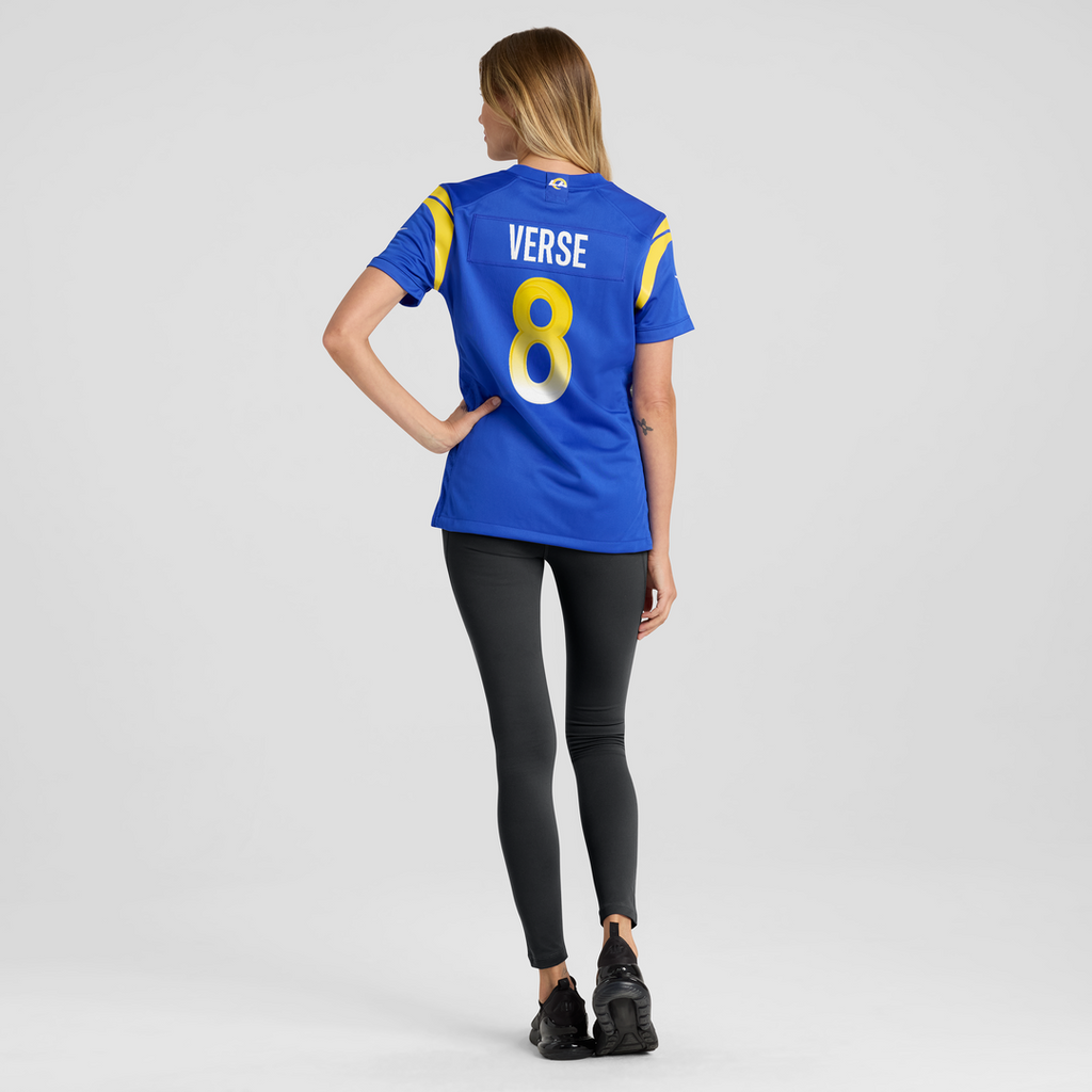 Jared Verse Los Angeles Rams Women's Game Jersey - White