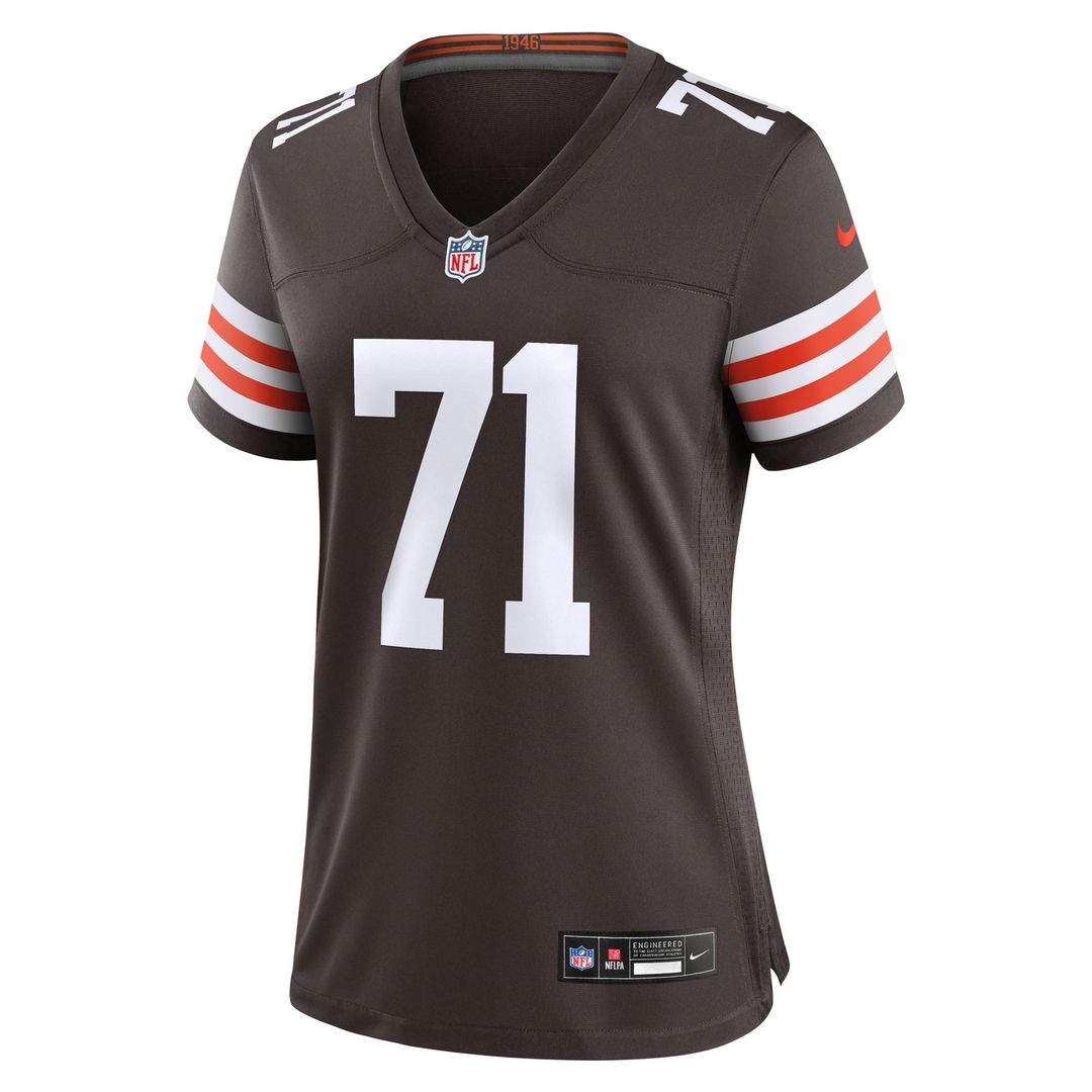 Cornelius Lucas Cleveland Browns Women's Team Game Jersey - Brown