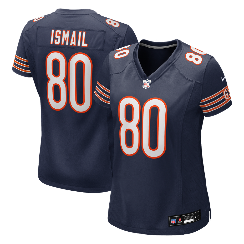 Qadir Ismail Chicago Bears Women's Team Game Jersey - Navy