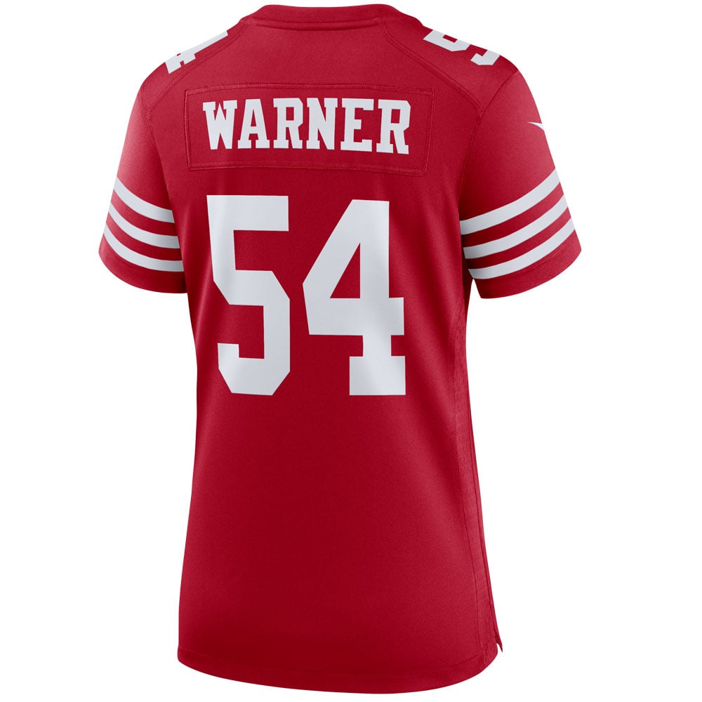 Fred Warner San Francisco 49ers Women's Game Jersey - White
