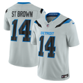 Amon - Ra St. Brown Detroit Lions 2026 Rivalries Collection Stitched Limited Jersey - Silver