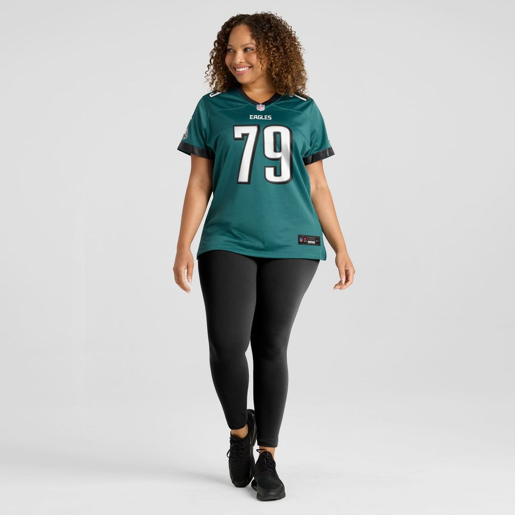 Trevor Keegan Philadelphia Eagles Women's Team Game Jersey - Midnight Green